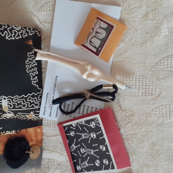 Day of the Dead Journal Handmade One of a Kind - Picture 5 of 9